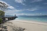 Gangga Island Resort, Strand mit Jetty