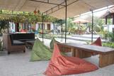 Lembongan - Two Fish Resort, Loungebereich