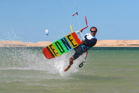 Dakhla Nord - Kiter am KBC Center